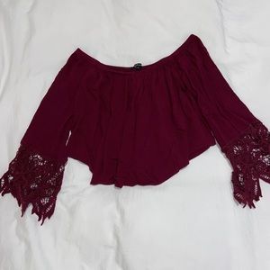 Off the shoulder top